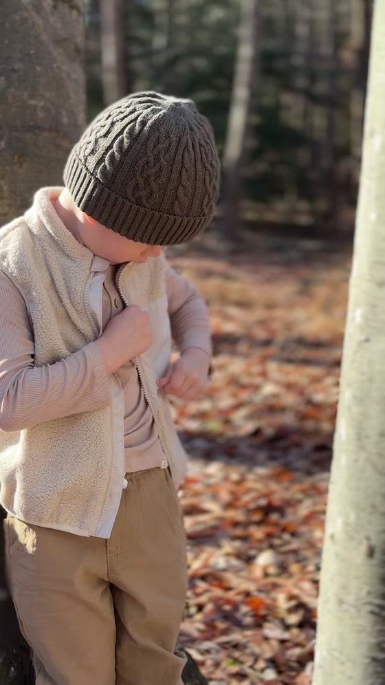 Dark Grey Beanie Hat