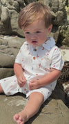MOLOKAI White Buoys Printed Romper