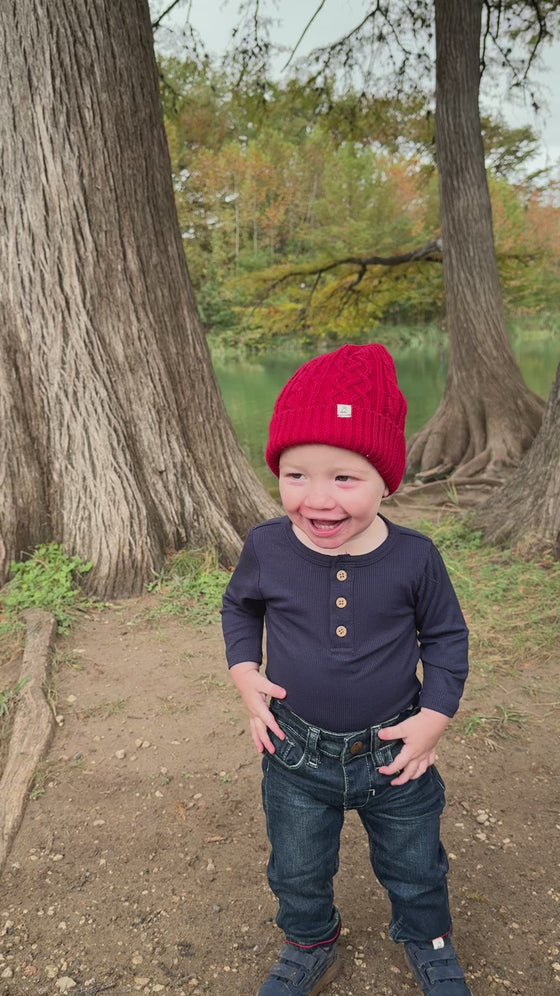 Red ARCADIA Beanie