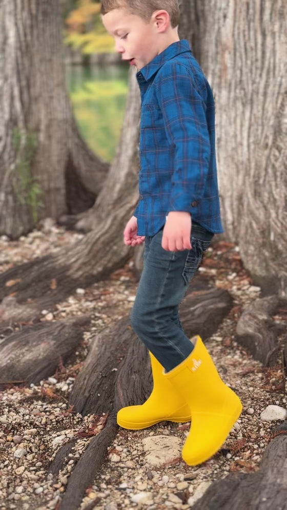 Yellow PUDDLE Rainboots