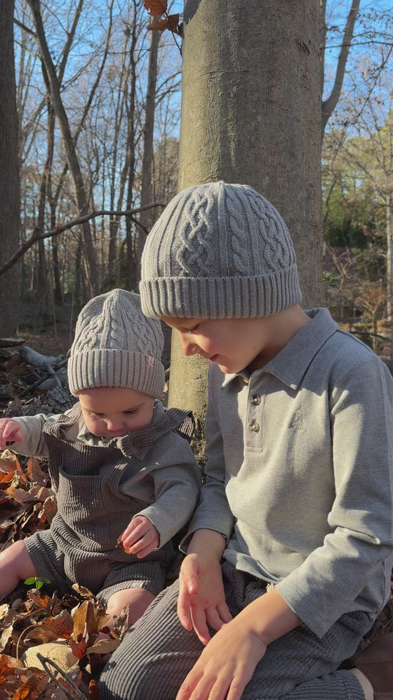 Grey Beanie Hat