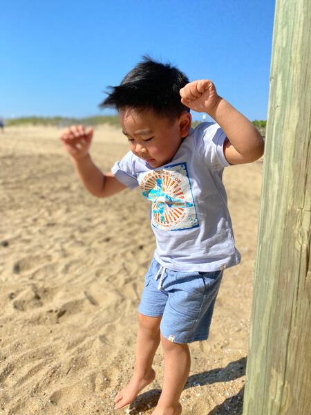 Blue, ribbed, short, shorts, casual, spring, summer, beach, Henry.