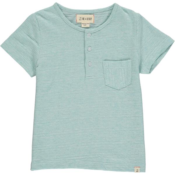Boys Green/White Stripe Onesie or Shirt by Me & Henry