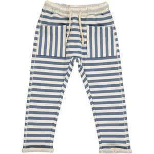 Blue, stripe, striped, jersey, pant, pants, spring, summer, casual, beach, boy, Henry.