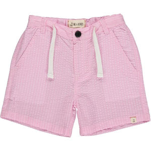 Pink, seersucker, short, shorts, holiday, beach, spring, summer, Henry, casual.