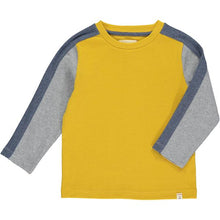  Mustard with Stripe Tee