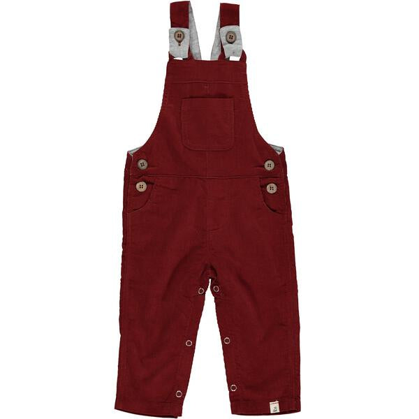 Red cord overalls