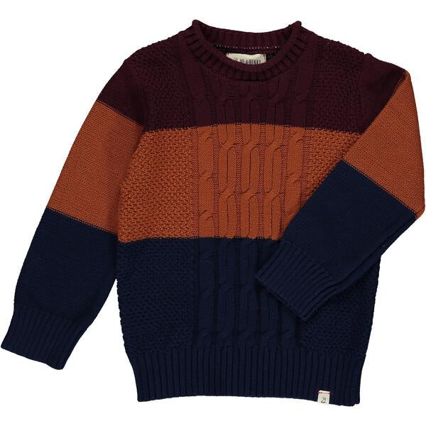 Maroon/Rust Chunky Sweater