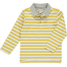  Mustard stripe polo