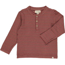  Burgundy ribbed multi stripe