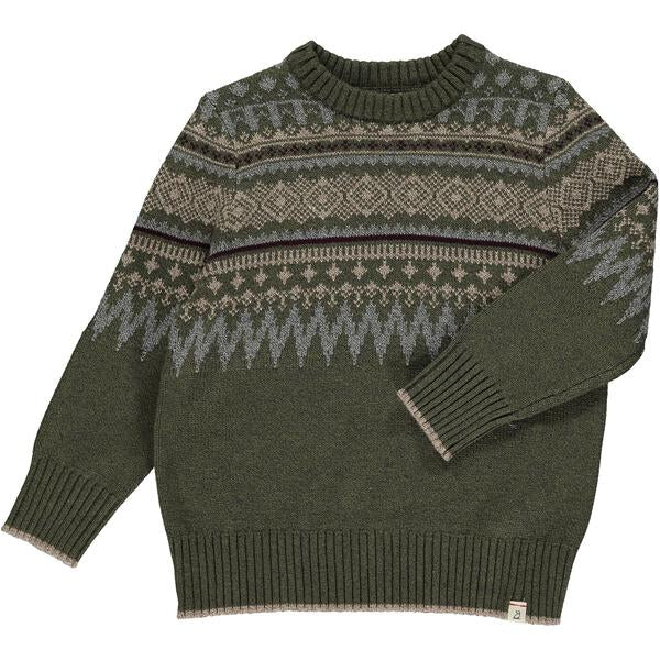 Brown Fairisle Sweater