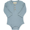 Slate rib onesie