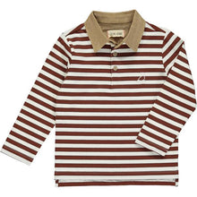  Brown Stripe Polo