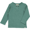 BRADEN Green Slub Top