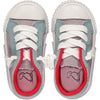 Grey Multi, Harbour canvas Sneakers, Rubber Sole,  White Lace Comfy Henry