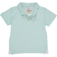 Mint, pique, polo, short sleeve, casual, buttoned, collar, dog, spring, summer, Henry.