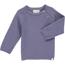  Heathered, blue, knit, knitted, sweater, jumper, buttoned, spring, summer, casual, smart, Henry.