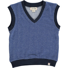  Navy, stripe, striped, tanktop, v-neck, knitted, smart, casual, Henry.