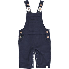  Navy cord overalls