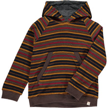  Mustard, stripe, striped, hooded, hood, hoodie, hoody, top, warm, casual, Henry.