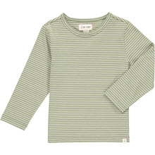  Sage striped tee