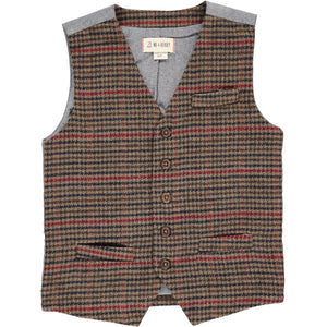 Tweed, waistcoat, smart, buttoned, country, gentlemen, warm, autumn, winter, Henry.