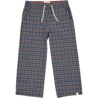Navy, red, plaid, pant, pants, lounge, cosy, comfort, Henry.