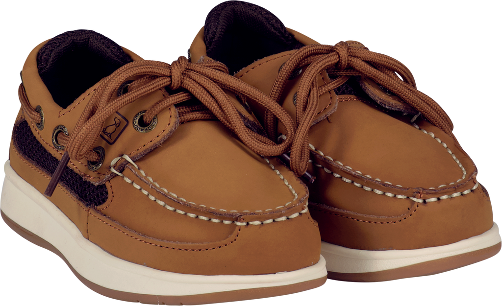 Brown Leather Boat Shoes